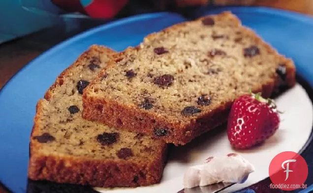 Pão De Mirtilo Banana