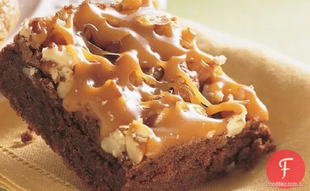 Caramelo Pecan Brownies