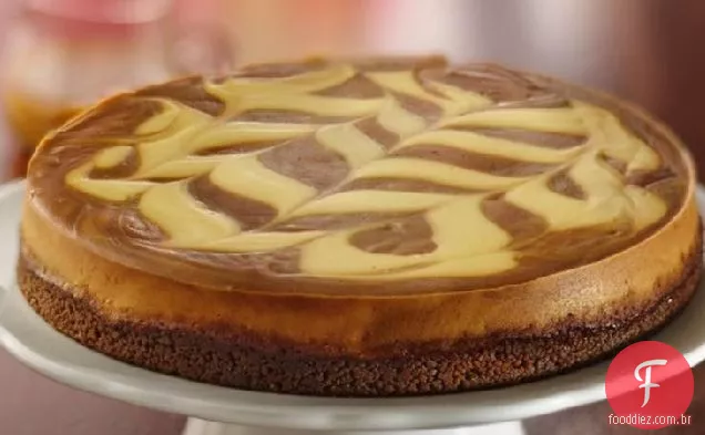 Cheesecake De Manteiga De Caramelo E Maçã