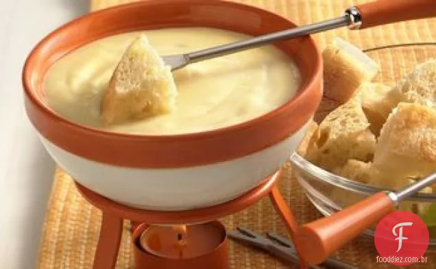 Três Fondue De Queijo