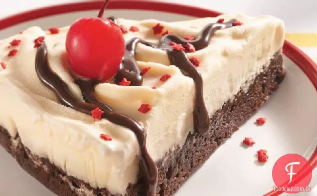 Bolo De Sorvete Brownie