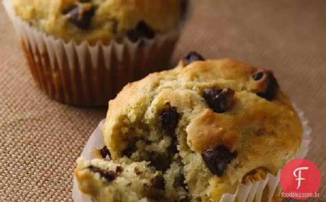 Muffins De Banana E Chocolate