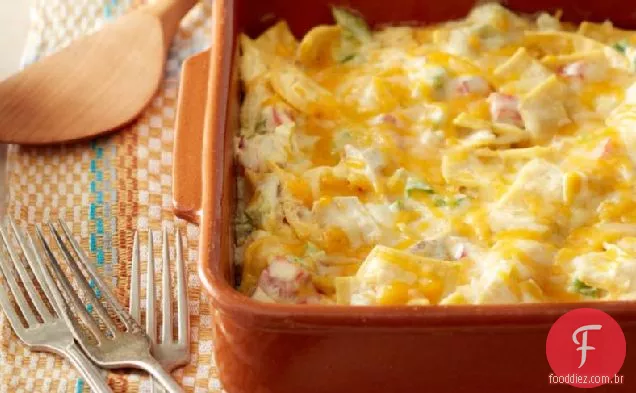 Caçarola De Tortilha De Frango Magro