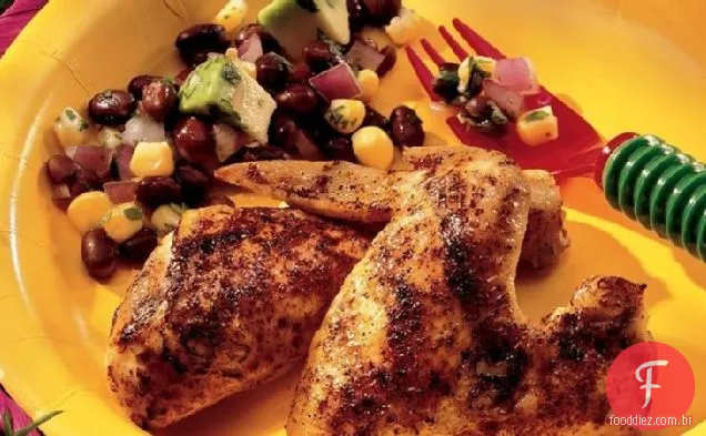 Frango Chili grelhado com sabor sudoeste