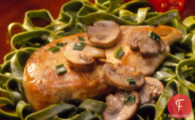 Frango em molho de Creme de conhaque