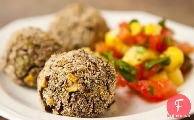 Croquetes De Feijão Preto