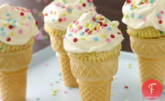 Bolos Do Cone Do Gelado