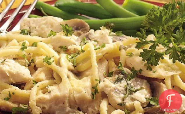 Make-Ahead Turquia Tetrazzini