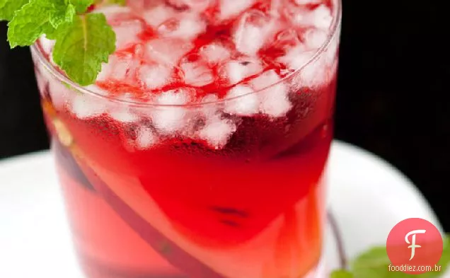 Coquetel de laranja de Pêra e Cranberry