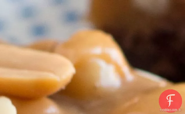 Barras de chocolate e Caramelo De Amendoim