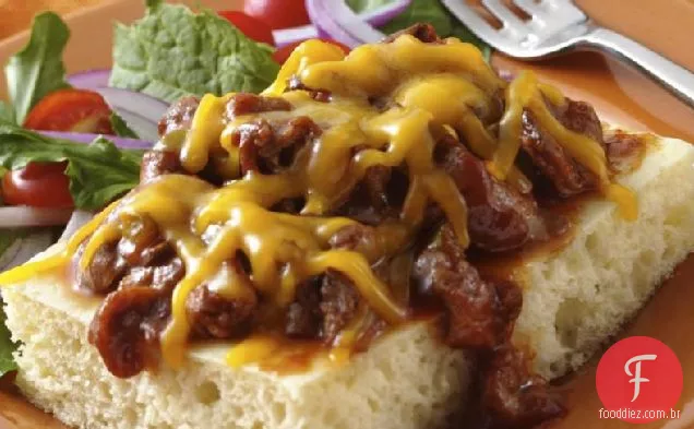 Churrasco Carne Queijo Derrete