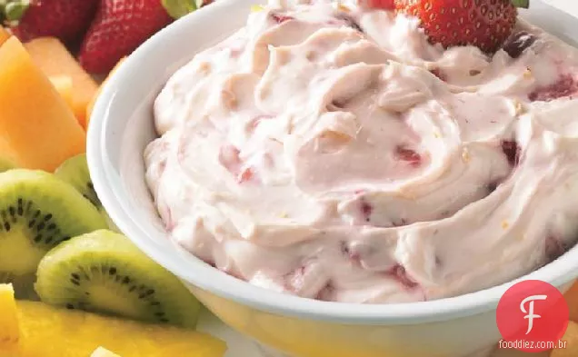 Morango-Laranja Fruta Dip