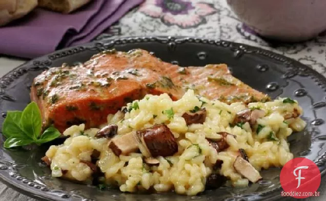 Risoto Fácil De Cogumelos E Cebola