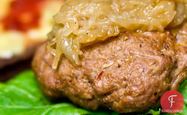 Merguez Lamb Burger