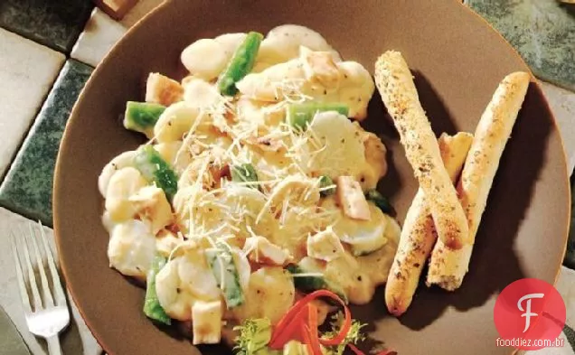 Batatas Parmesão De Peru