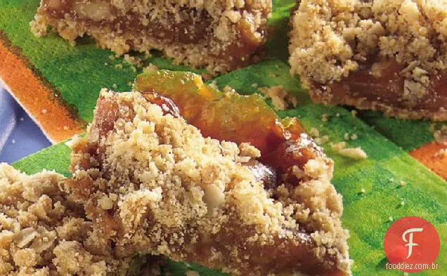 Atalho Barras De Maçã Caramelo