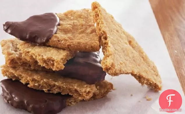 Casca De Biscoito De Aveia Crocante