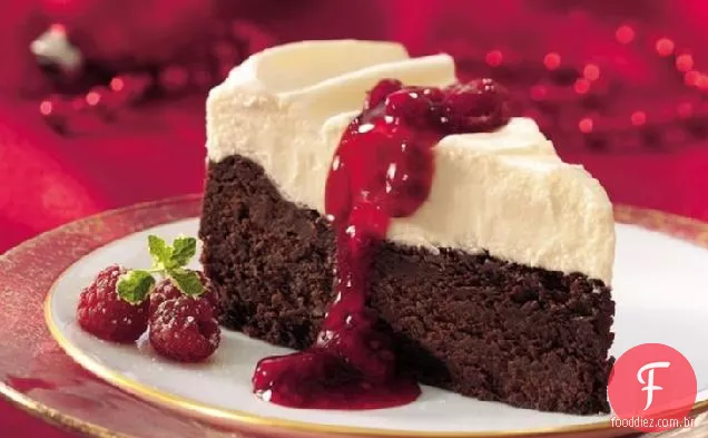 Chocolate Branco-Fudge Torte