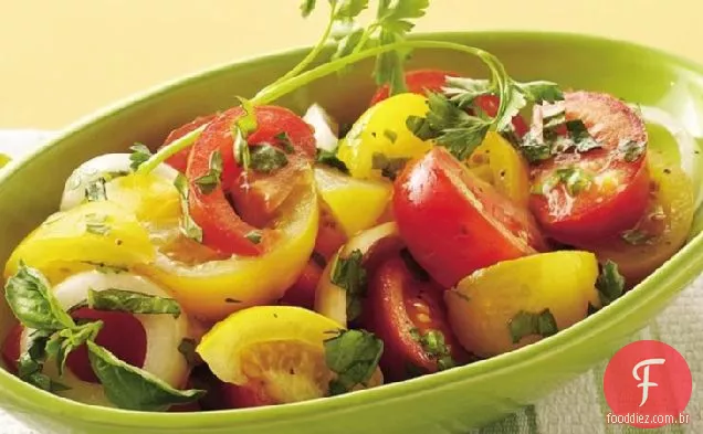Tomate Fresco-Salada De Cebola