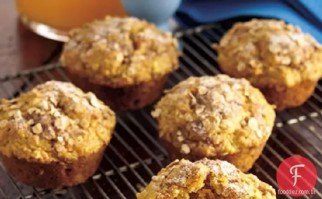 Muffins De Aveia E Cenoura
