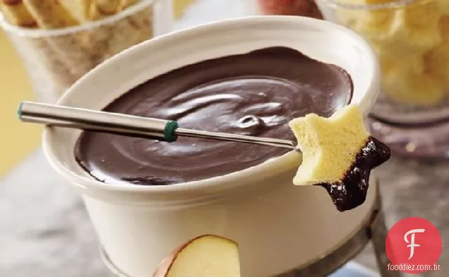 Chocolate Escuro Framboesa Fondue