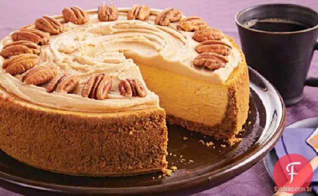 Cheesecake De Noz-Pecã De Abóbora