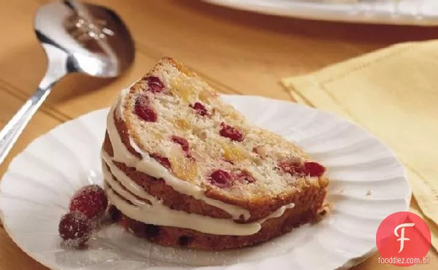 Bolo De Café Cranberry-Damasco