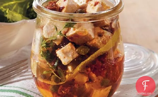 Queijo Feta Marinado