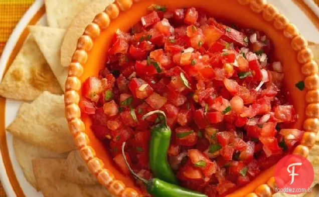 Salsa Pico De Gallo com Chile