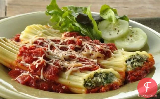 Espinafre Manicotti
