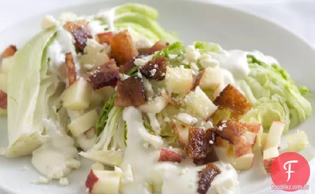Saladas de maçã e Bacon