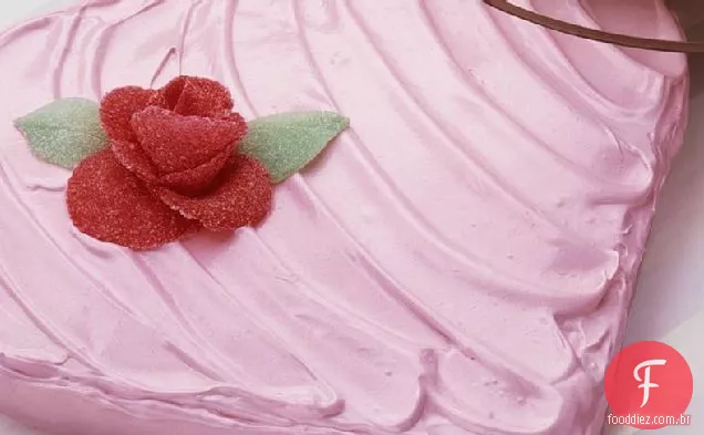 Bolo De Coração Doce
