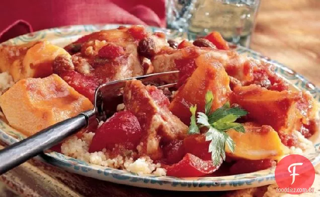 Frango Mediterrâneo Com Fogão Lento