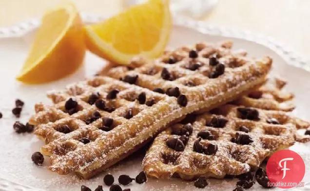 Manteiga De Amendoim Waffle Torrada