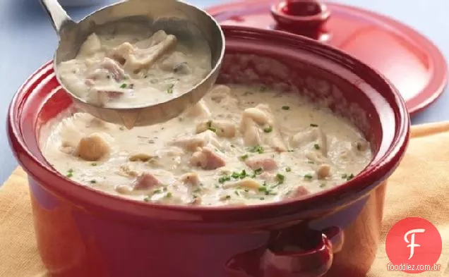 Frango Cordon Bleu Chowder