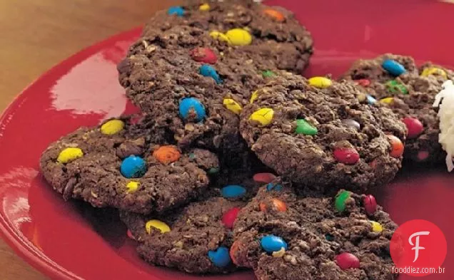 Confetes Chocolate-Mistura De Biscoitos De Aveia