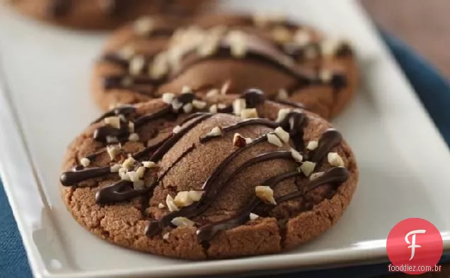 Biscoitos De Avelã Recheados