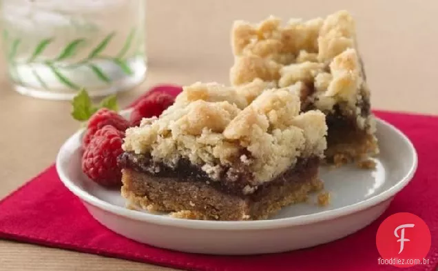 Raspberry Streusel Bars