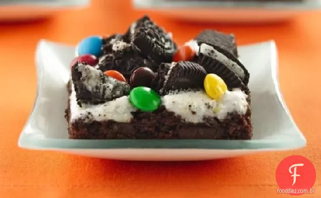 Barras De Biscoito De Chocolate Pegajosas