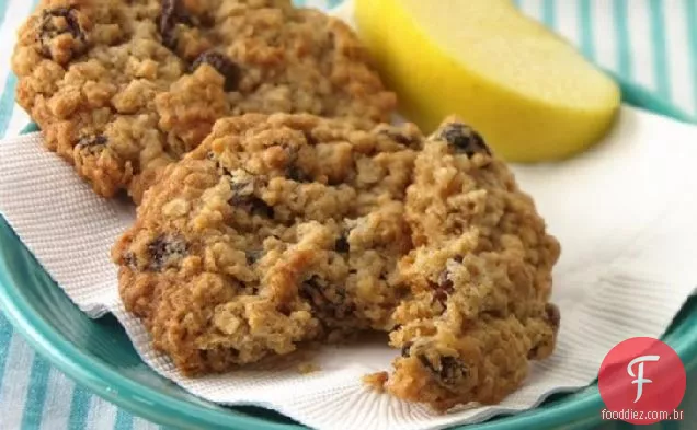 Biscoitos De Aveia E Passas