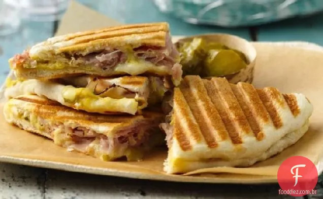 Sanduíches Cubanos Prensados