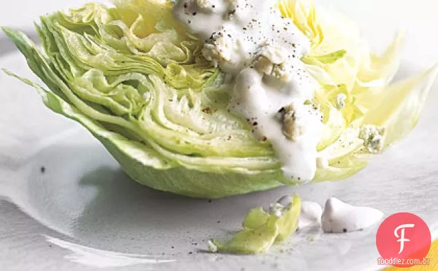 Iceberg Wedge com molho de queijo azul
