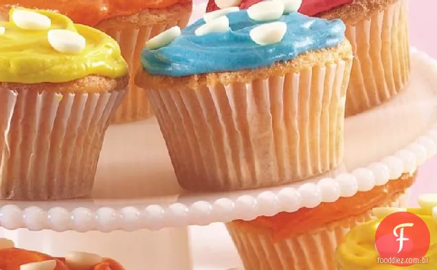 Primavera Bolinhas Cupcakes