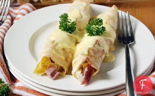Frango Cordon Bleu Crepes