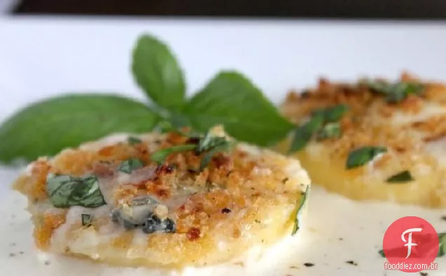 Polenta Crocante Assada No Forno