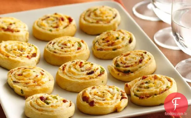 Bacon-Cheddar Pinwheels
