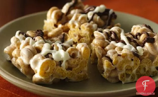 Canela Burst Cheerios ® Marshmallow Bars