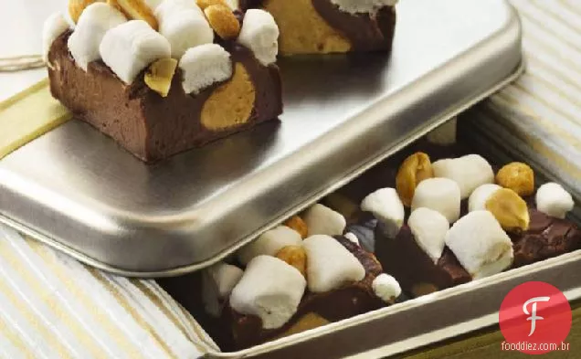 Amendoim-Malva Fudge