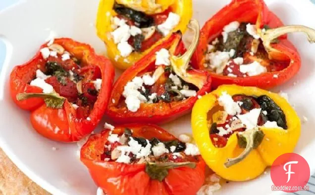 Pimentos Recheados Assados