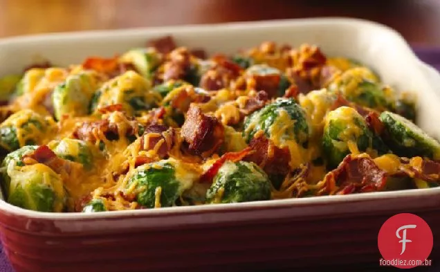 Queijo Bacon Couves De Bruxelas